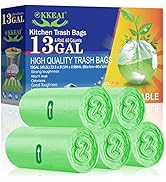 Trash breeds trash ポーチ green BioBag 64 Gallon Compostable Trash Bags 64G4760
